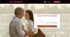 Desktop Screenshot of lovebeginsat.com